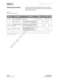 AS3709-BQFM-00 Datasheet Page 8