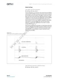 AS3711-BQFP Datasheet Page 16