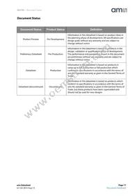 AS3729-BWLT Datasheet Page 17