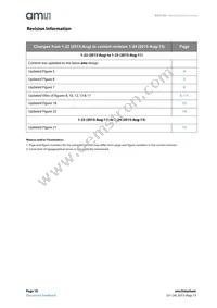 AS3729-BWLT Datasheet Page 18