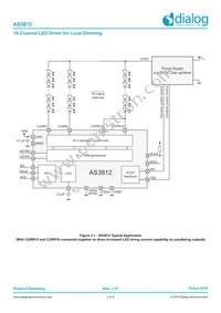 AS3812A-ZQFT Datasheet Page 2