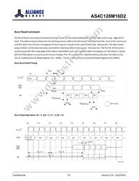 AS4C128M16D2-25BINTR Datasheet Page 22