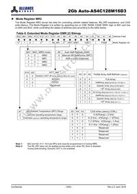 AS4C128M16D3-12BANTR Datasheet Page 18