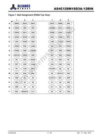 AS4C128M16D3A-12BINTR Datasheet Page 3