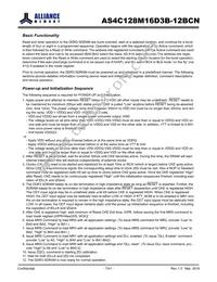 AS4C128M16D3B-12BCNTR Datasheet Page 7