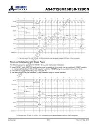 AS4C128M16D3B-12BCNTR Datasheet Page 8