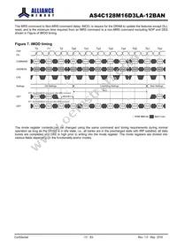 AS4C128M16D3LA-12BANTR Datasheet Page 13