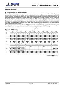 AS4C128M16D3LA-12BCNTR Datasheet Page 12