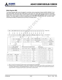 AS4C128M16D3LB-12BCNTR Datasheet Page 9