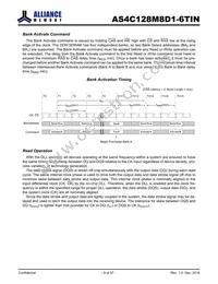 AS4C128M8D1-6TINTR Datasheet Page 9