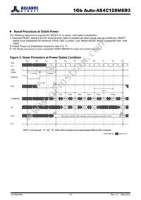 AS4C128M8D3-12BANTR Datasheet Page 12