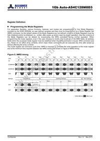 AS4C128M8D3-12BANTR Datasheet Page 13