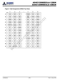 AS4C128M8D3LA-12BIN Datasheet Page 3