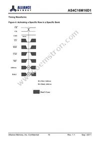 AS4C16M16D1-5TIN Datasheet Page 16