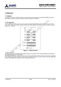 AS4C16M16MD1-6BCN Datasheet Page 22