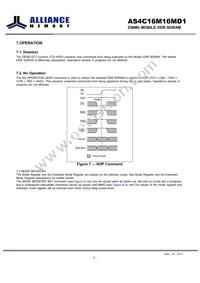 AS4C16M16MD1-6BIN Datasheet Page 21