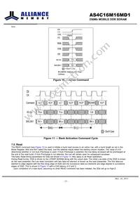 AS4C16M16MD1-6BIN Datasheet Page 23