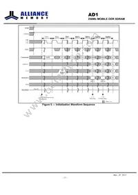 AS4C16M16MD1-6BINTR Datasheet Page 11