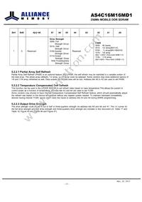 AS4C16M16MD1-6BINTR Datasheet Page 15