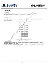 AS4C16M16MD1-6BINTR Datasheet Page 21