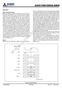 AS4C16M16MSA-6BINTR Datasheet Page 18