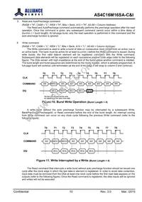 AS4C16M16SA-7BCNTR Datasheet Page 11