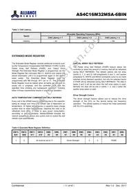 AS4C16M32MSA-6BINTR Datasheet Page 11
