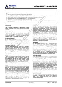 AS4C16M32MSA-6BINTR Datasheet Page 13