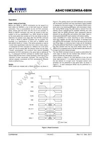 AS4C16M32MSA-6BINTR Datasheet Page 19