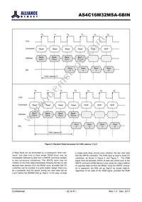 AS4C16M32MSA-6BINTR Datasheet Page 22