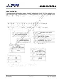 AS4C1G8D3LA-10BCN Datasheet Page 11
