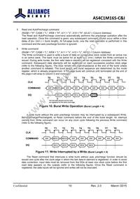 AS4C1M16S-6TINTR Datasheet Page 11