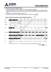 AS4C256M16D3-12BINTR Datasheet Page 11