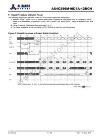 AS4C256M16D3A-12BCNTR Datasheet Page 11