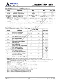 AS4C256M16D3A-12BINTR Datasheet Page 23