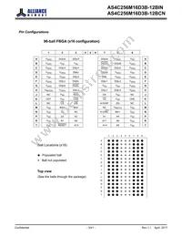 AS4C256M16D3B-12BINTR Datasheet Page 3
