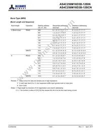 AS4C256M16D3B-12BINTR Datasheet Page 13