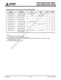 AS4C256M16D3B-12BINTR Datasheet Page 18