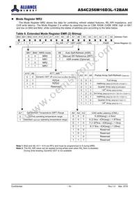 AS4C256M16D3L-12BAN Datasheet Page 18