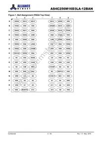 AS4C256M16D3LA-12BAN Datasheet Page 3