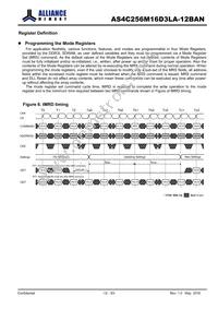 AS4C256M16D3LA-12BAN Datasheet Page 12