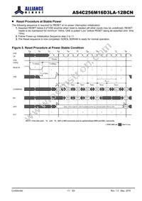 AS4C256M16D3LA-12BCNTR Datasheet Page 11