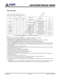 AS4C256M16D3LB-12BANTR Datasheet Page 15