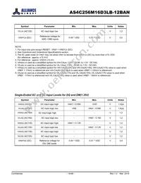 AS4C256M16D3LB-12BANTR Datasheet Page 18