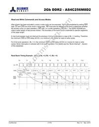 AS4C256M8D2-25BIN Datasheet Page 17