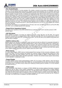 AS4C256M8D3-12BANTR Datasheet Page 17