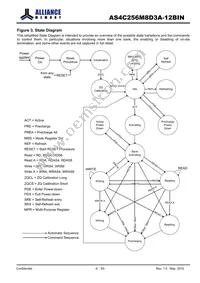 AS4C256M8D3A-12BINTR Datasheet Page 5