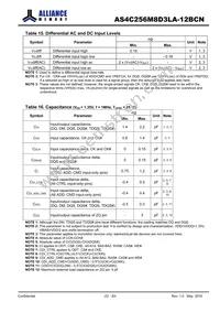 AS4C256M8D3LA-12BCN Datasheet Page 23