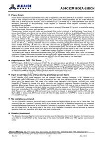 AS4C32M16D2A-25BCNTR Datasheet Page 21