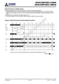 AS4C32M16D3-12BINTR Datasheet Page 11